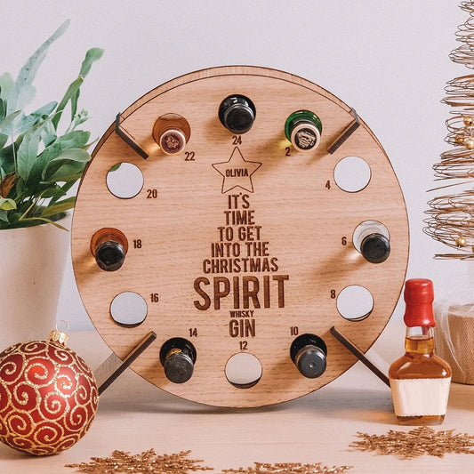 Calendrier de l'avent - vin - gin - alcool - pour adulte - cadeau de Noel