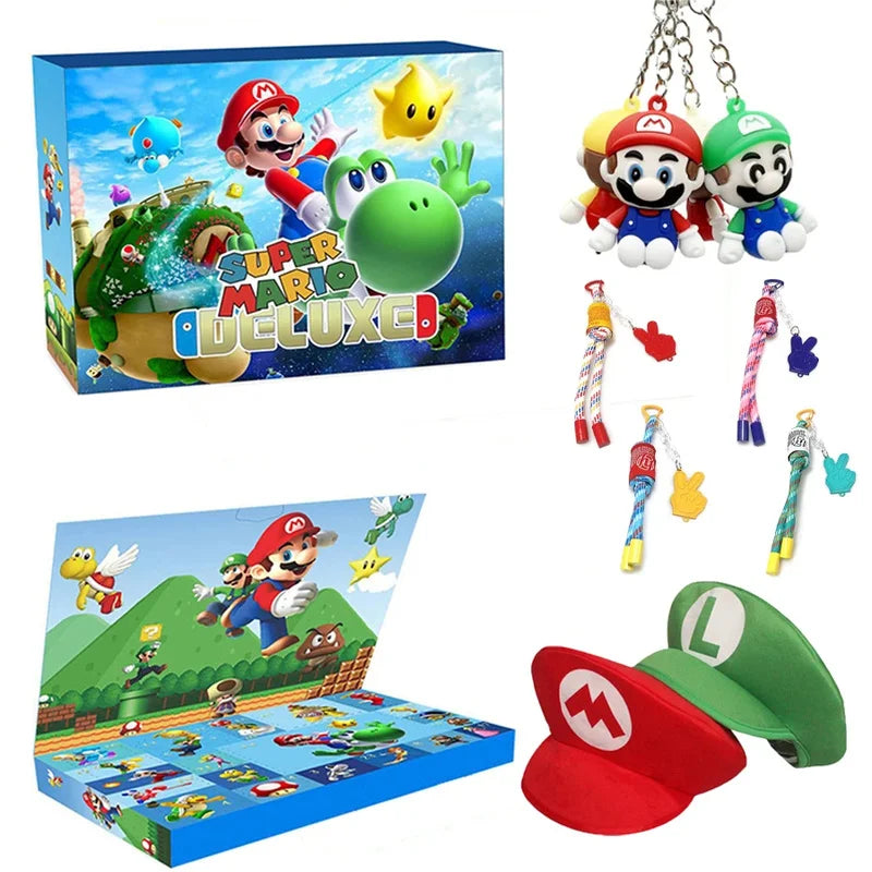 Calendrier de l'avent super Mario - luigi - noël